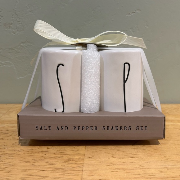 Other - Rae Dunn Ceramic Salt and Pepper Shakers Set. Brand New With Tags.
